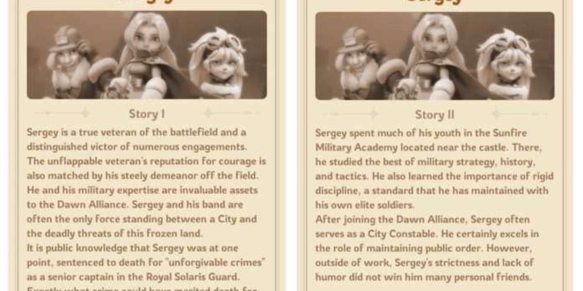 Sergey - The Epic Warrior: Key to Early Game Success